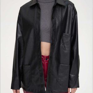 Cool Faux Leather Jacket